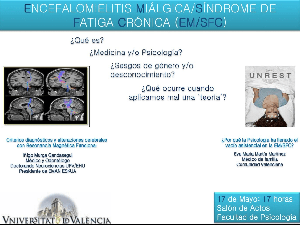 Charla en la Universidad de Valencia
