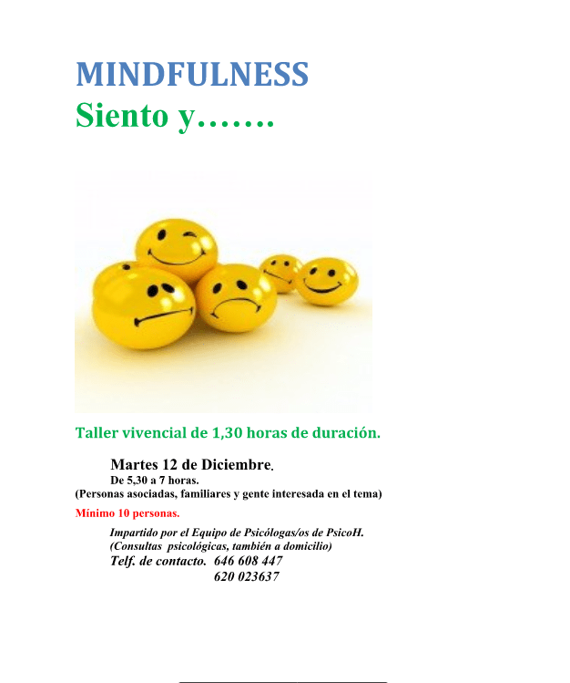 12-12-2017. Mindfulness. Siento y.....
