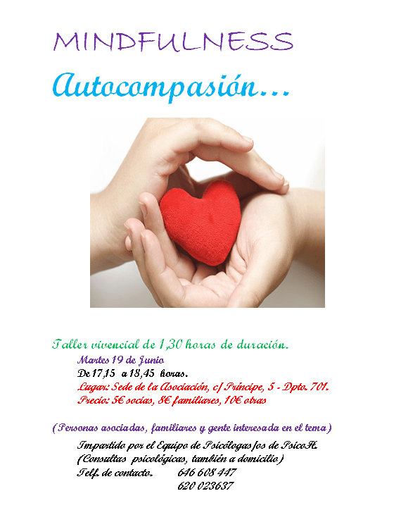 19-06-2018. Mindfulness. Autocompasión....